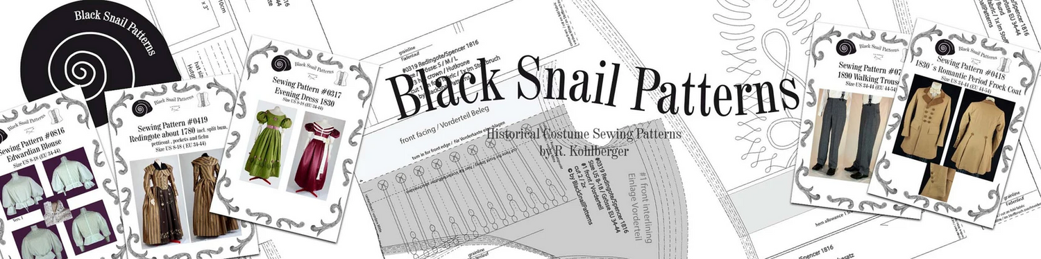 Black Snail Patterns