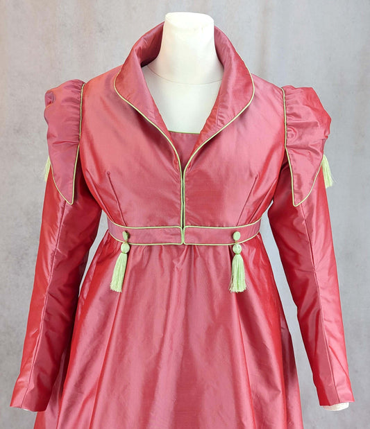 #0323 Regency Spencer 1810-20 Sewing Pattern Size US 8-30 (EU 34-56) Printed Pattern