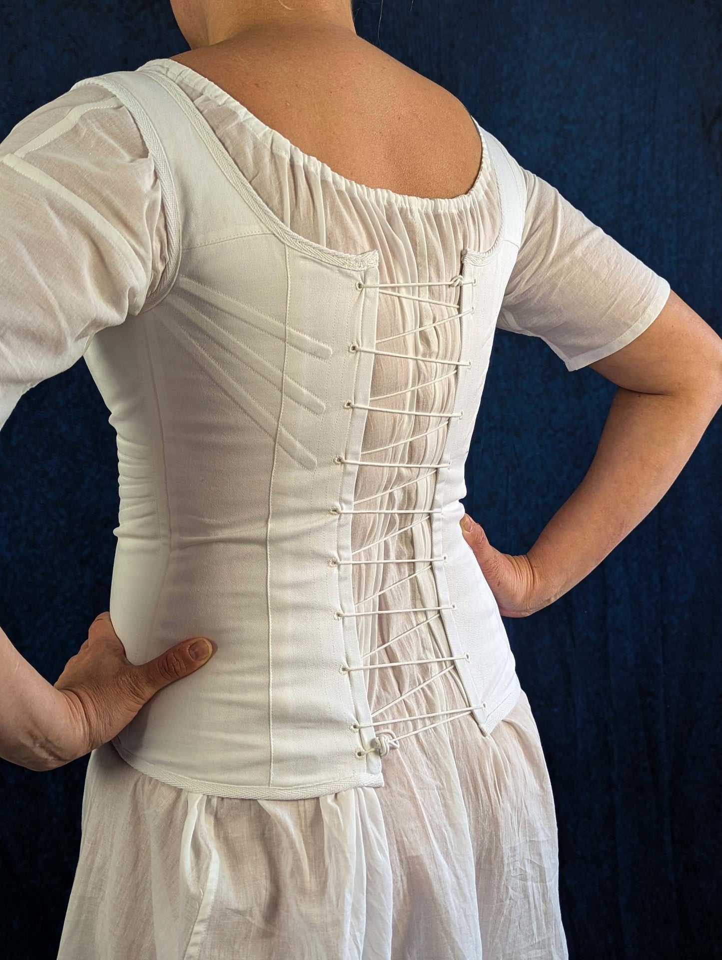 #0125 Regency Underwear incl. Chemise, Corset and Petticoat Sewing Pattern Size US 8-30 (EU 34-56) PDF Download