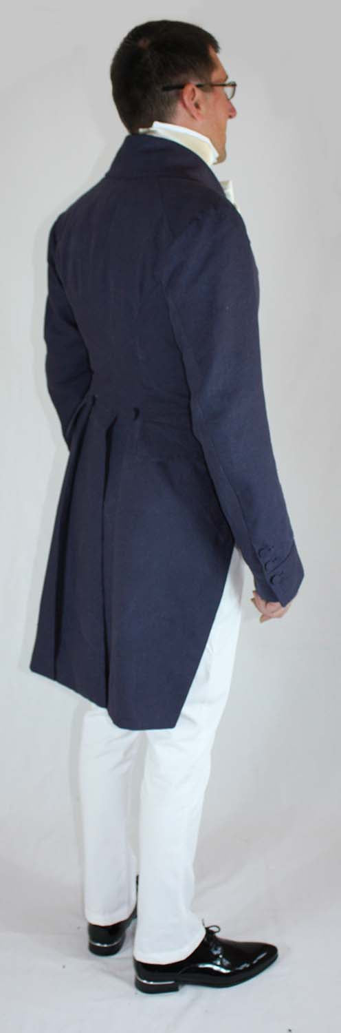 #0517 1830 Tailcoat (linen) sewing pattern Size US 34-56 (EU 44-66) Paper Pattern