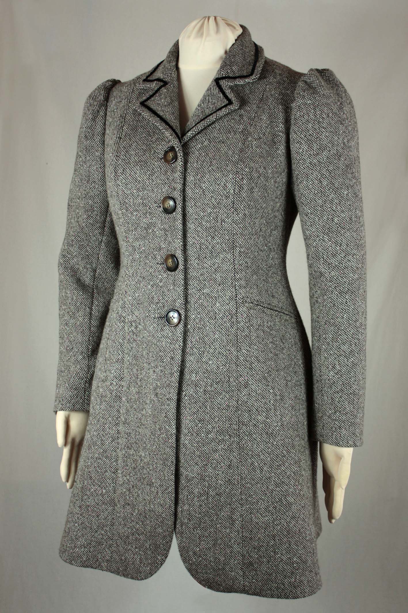 #0915 Edwardian Coat 1910 Sewing Pattern Size US 8-30 (EU 34-56) PDF Download