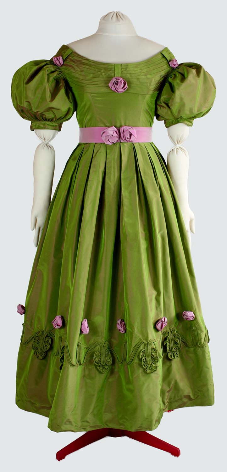 #0317 Biedermeier Evening Dress about 1830 Sewing Pattern Size US 8-30 (EU 34-56) paper pattern