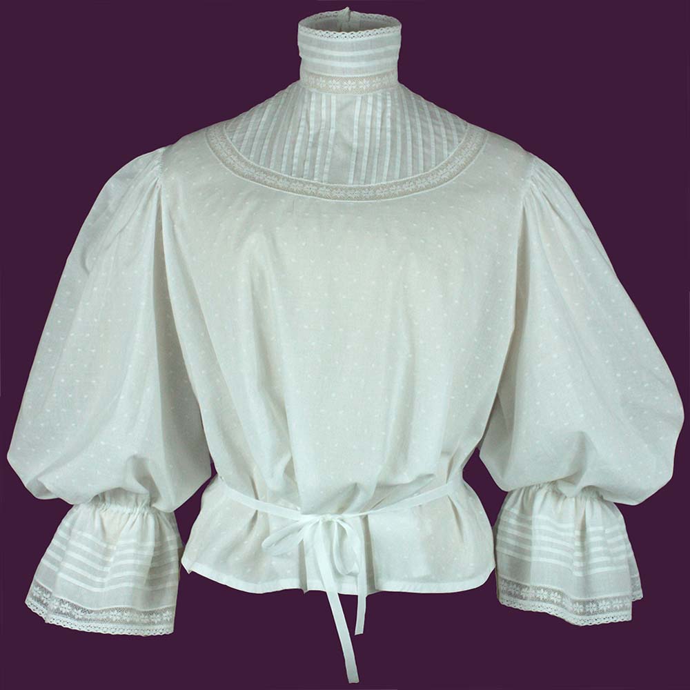 #0816 Edwardian Blouse Sewing Pattern Size US 8-30 (EU 34-56) PFD Download