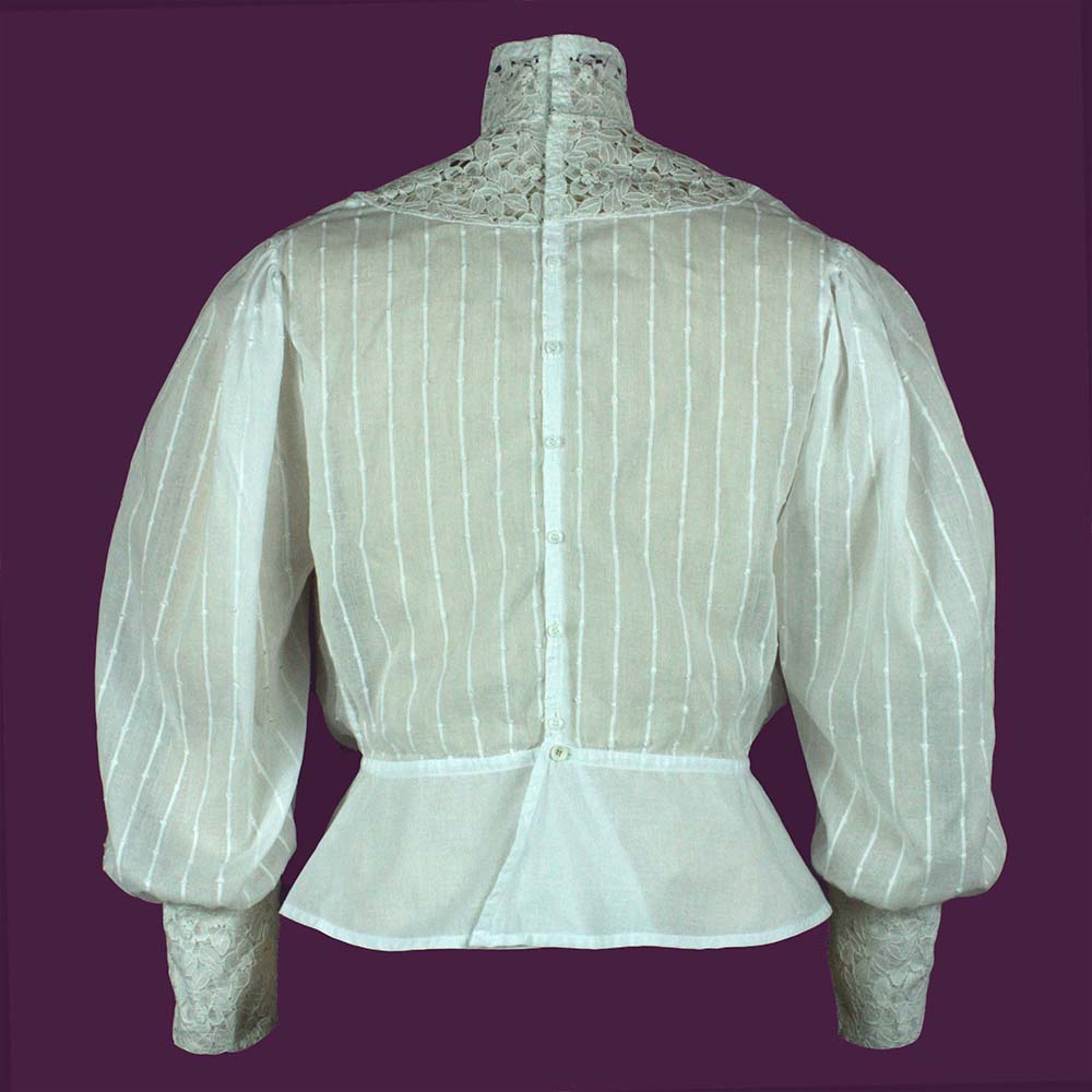 #0816 Edwardian Blouse Sewing Pattern Size US 8-30 (EU 34-56) Printed Pattern