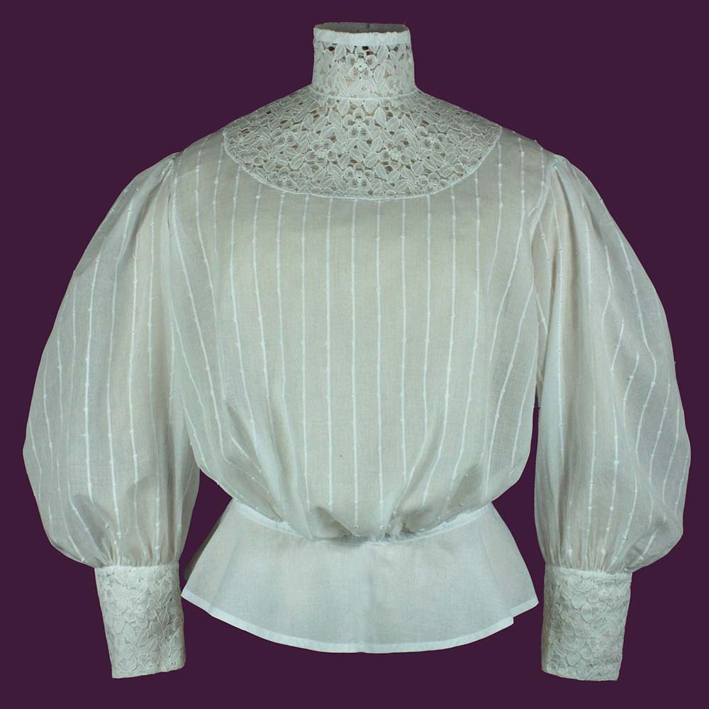 #0816 Edwardian Blouse Sewing Pattern Size US 8-30 (EU 34-56) PFD Download