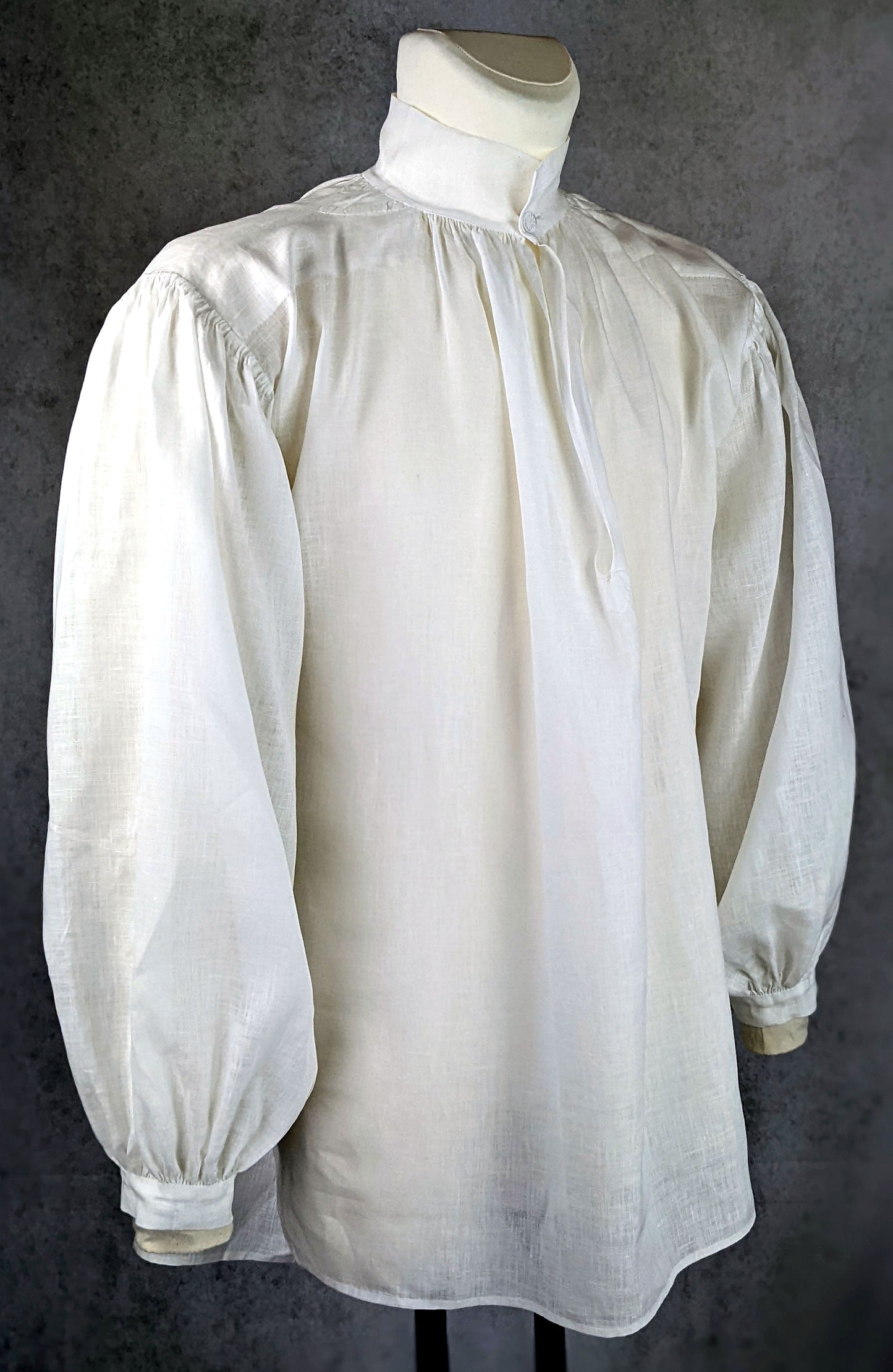 #0521 Georgian Empire Regency Mens Shirt Sewing Pattern Size US 34-56 (EU 44-66) Paper Pattern