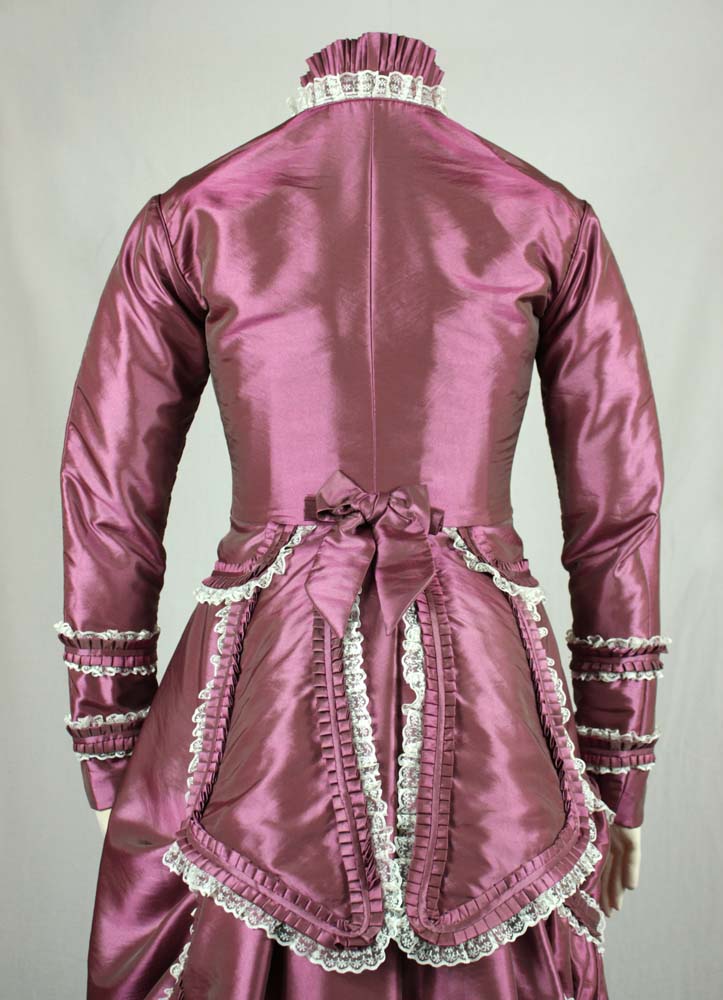 #0515 Victorian Day Bodice Early Bustle 1869 to 1875 Sewing Pattern Size US 8-30 (EU 34-56) Printed Pattern
