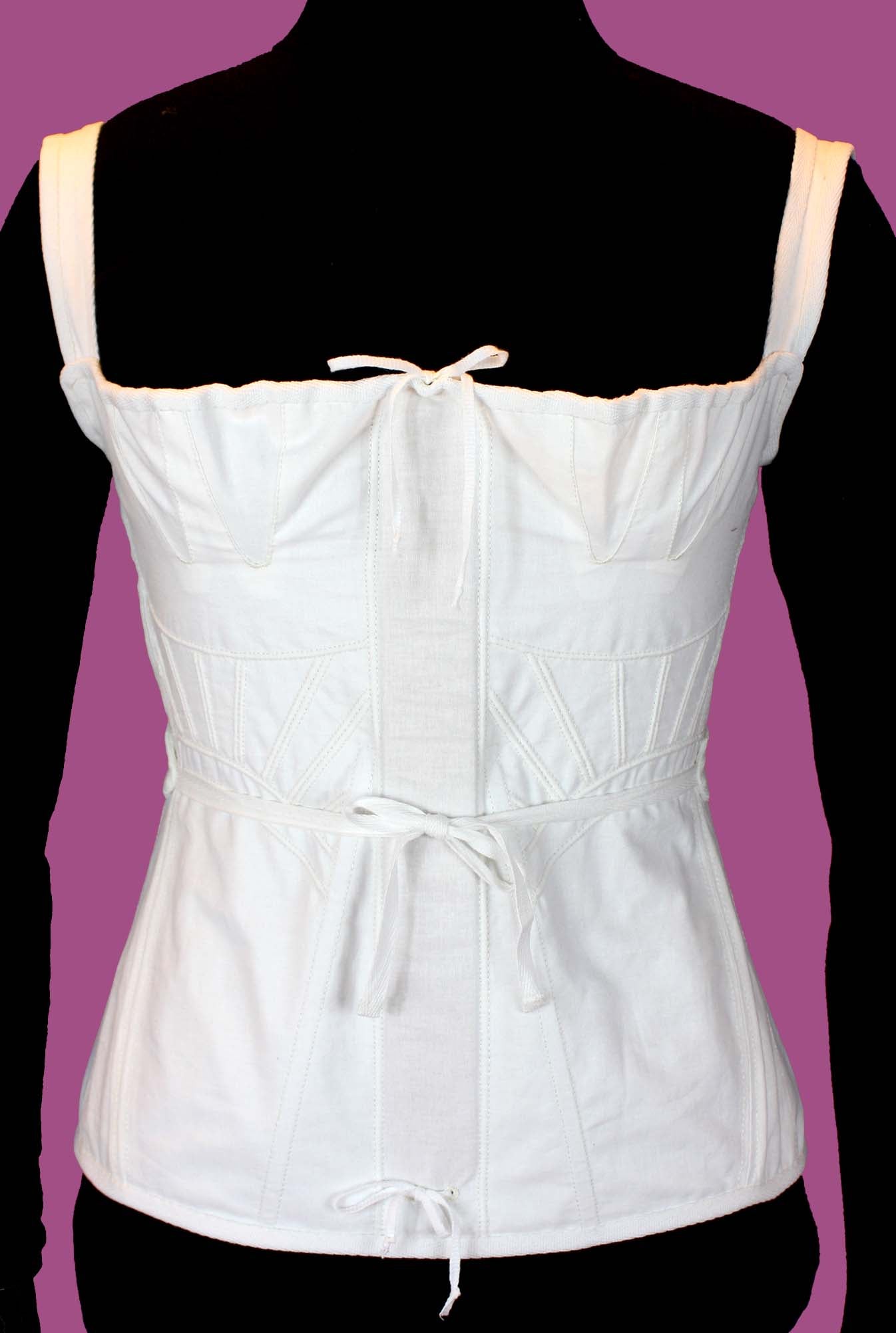 #0417 1830s Corset and Underwear Sewing Pattern Size US 8-30 (EU 34-56) Pdf Download