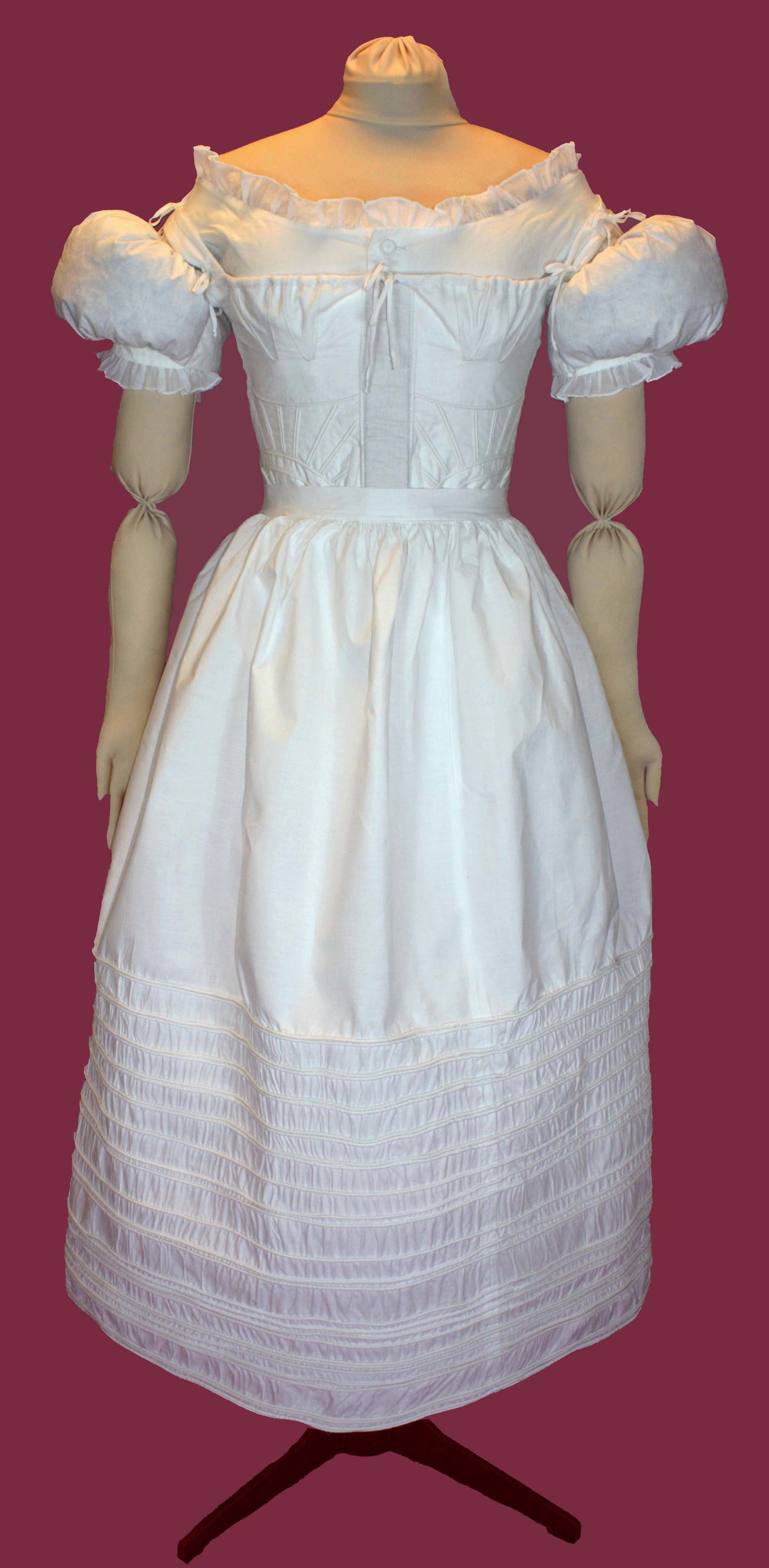 #0417 1830s Corset and Underwear Sewing Pattern Size US 8-30 (EU 34-56) Pdf Download