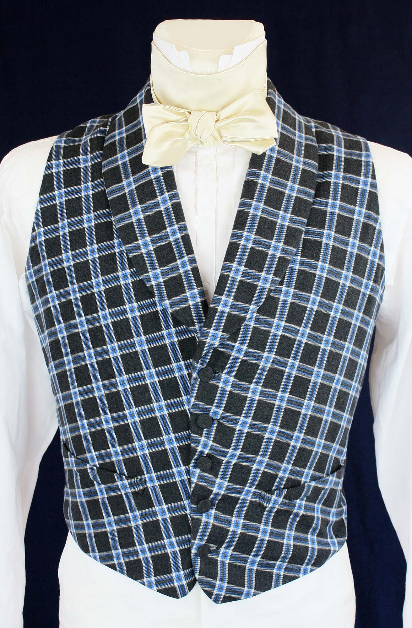 #0318 Romantic and Victorian Vest 1830 Sewing Pattern #0318 Size US 34-56 (EU 44-66) PDF Download