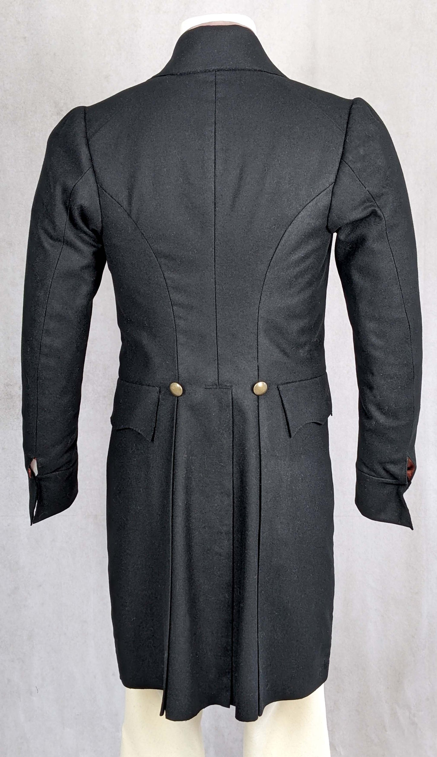 #0322 Empire Regency Men´s Tailcoat from 1800-1820 Sewing Pattern Size US 34-56 (EU 44-66) PDF Download