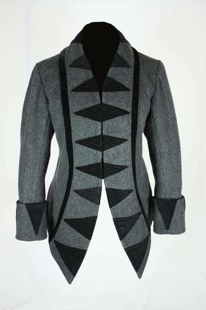 #0914 Victorian Jacket (Paletot) circa 1876 with stand-up collar Sewing Pattern Size US 8-30 (EU 34-56) Printed Pattern