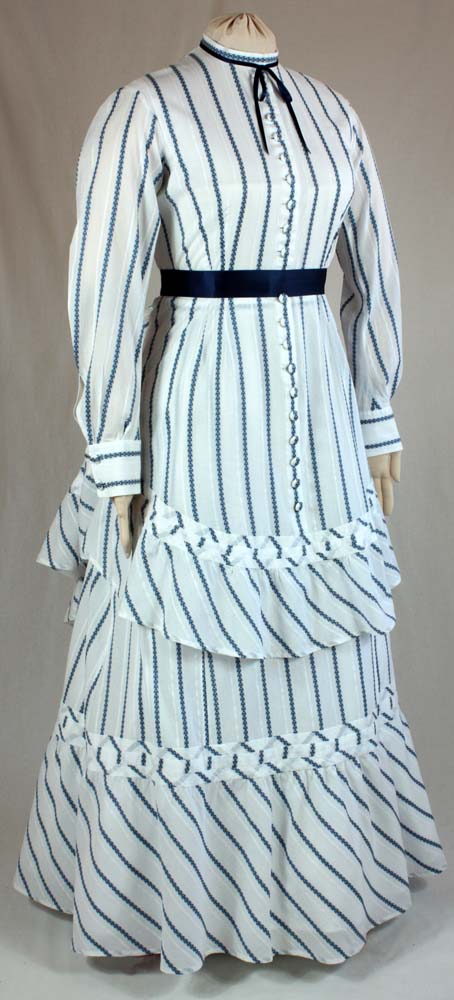 #0116 Victorian Dress Seaside Costume Sewing Pattern Size US 8-30 (EU 34-56) PDF Download