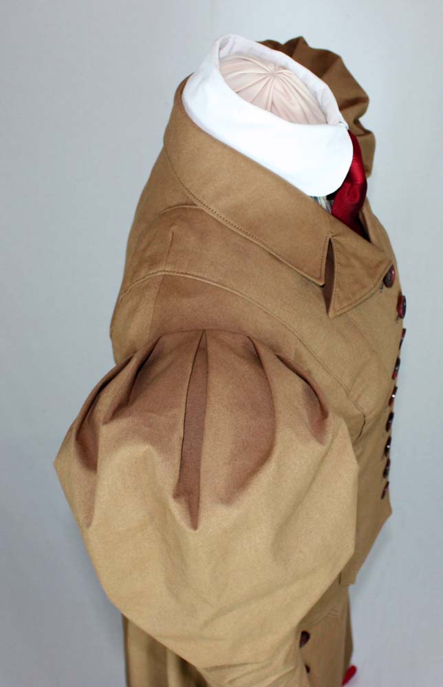 #0715 Edwardianische Jacke um 1895 Schnittmuster Größe EU 34-56 PDF Download