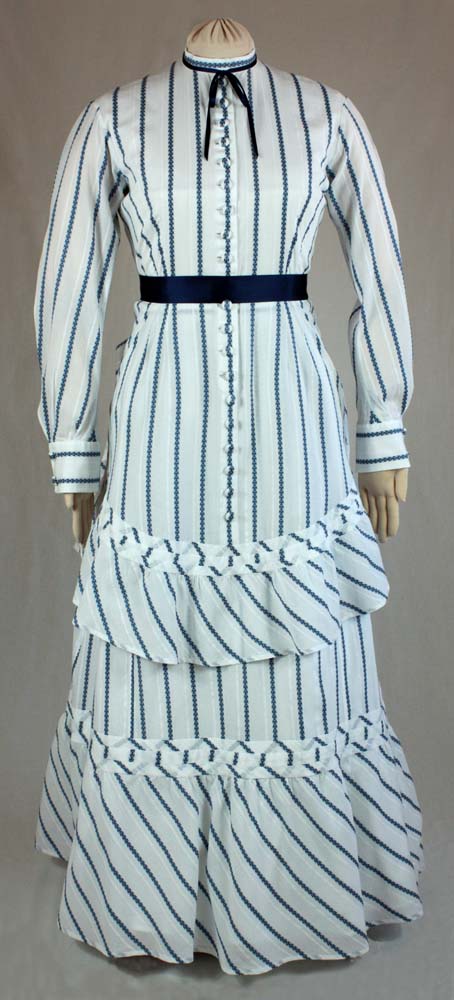 #0116 Victorian Dress Seaside Costume Sewing Pattern Size US 8-30 (EU 34-56) PDF Download