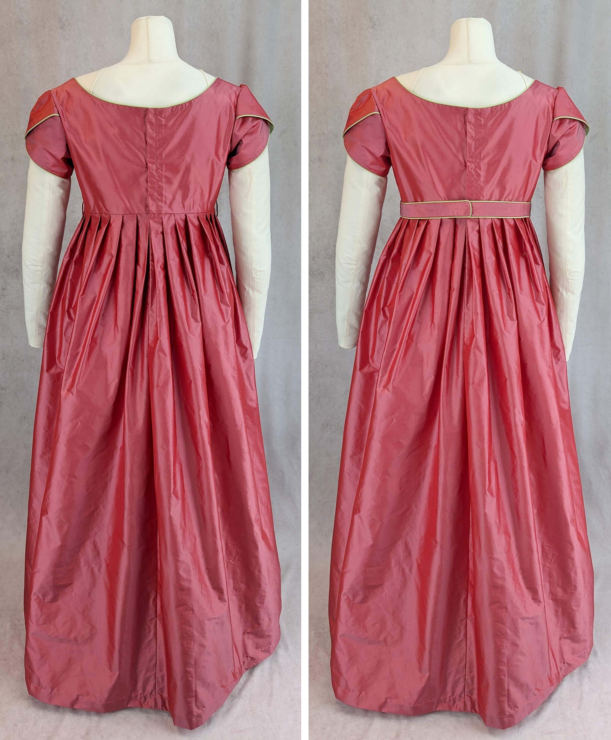 #0223 Regency dress with Tulip Sleeves Sewing Pattern Size US 8-30 (EU ...