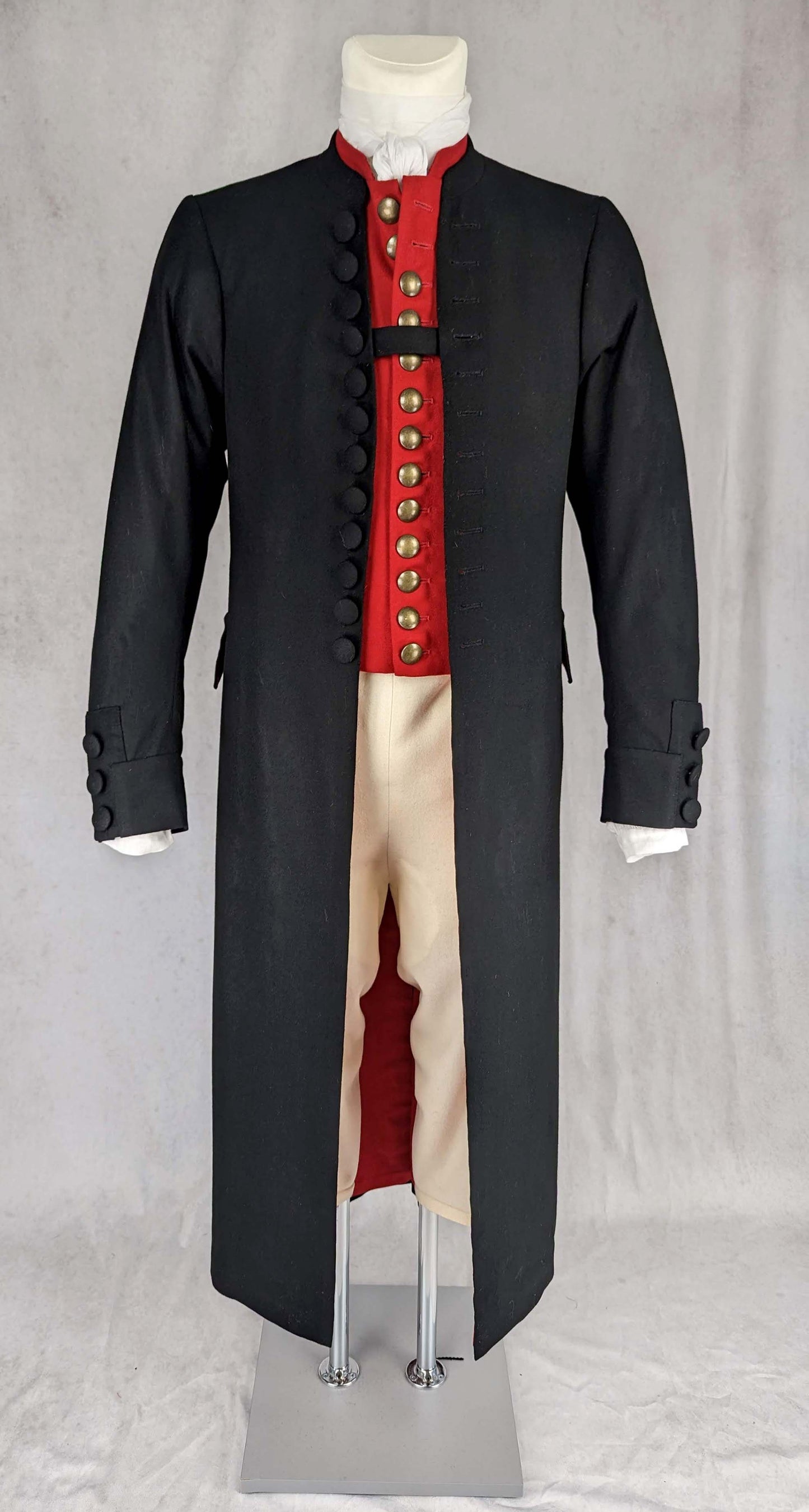 #0123 Franconian Men´s Coat around 1850 Sewing Pattern Size US 34-56 (EU 44-66) PDF Download