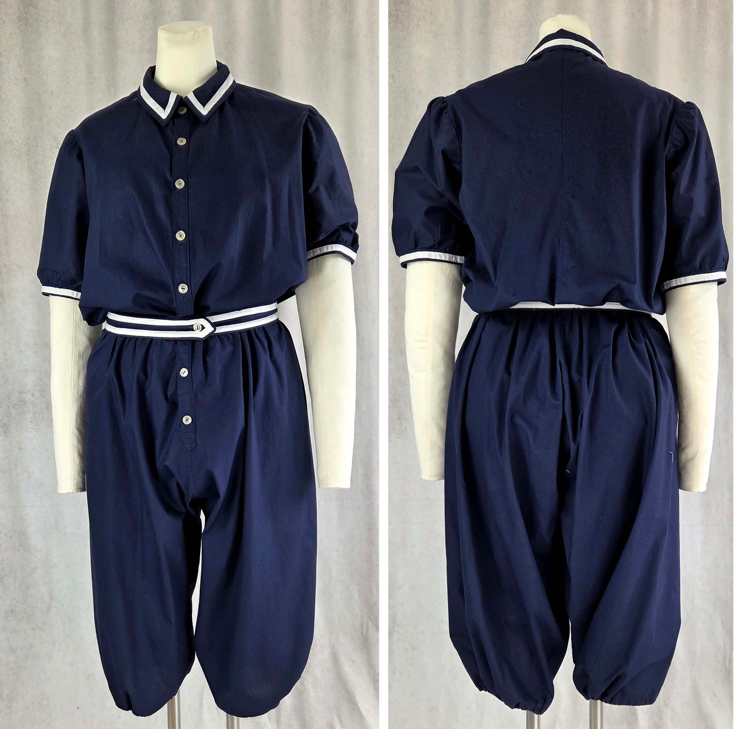 #0225 Badekleidung um 1900 Schnittmuster Größe EU 34-56 PDF Download