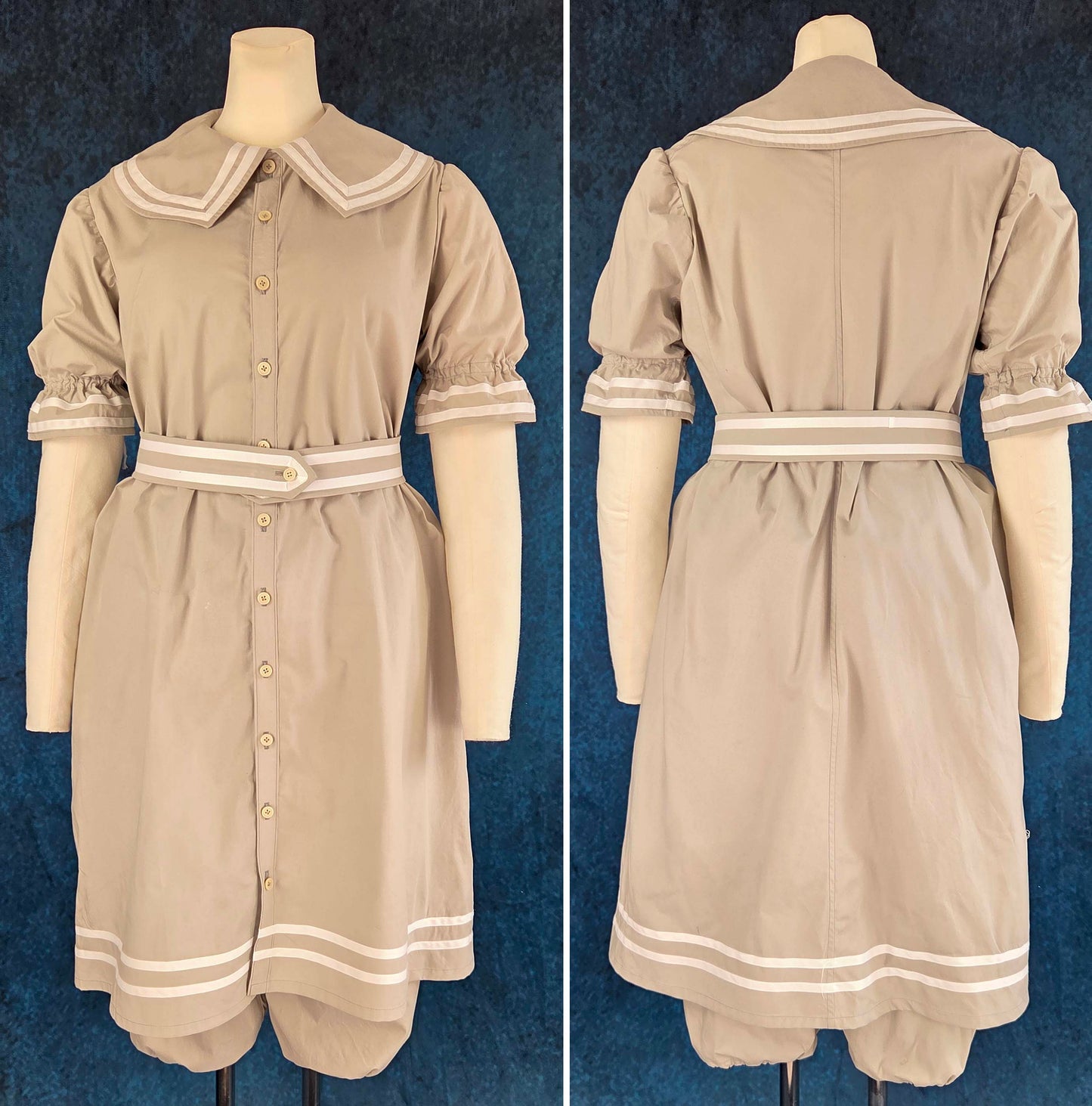 #0225 Badekleidung um 1900 Schnittmuster Größe EU 34-56 PDF Download