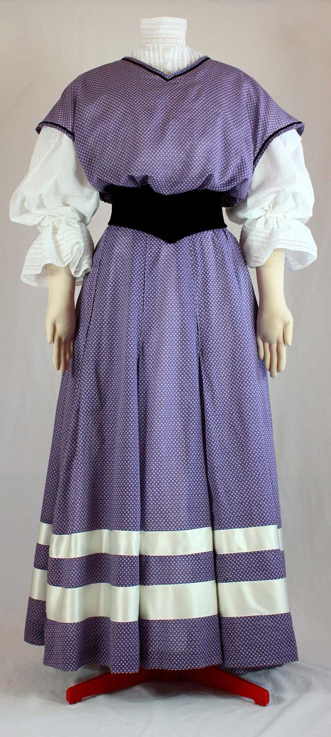 #0117 Edwardian Jumper Dress about 1905 Sewing Pattern Size US 8-30 (EU 34-56) Paper Pattern