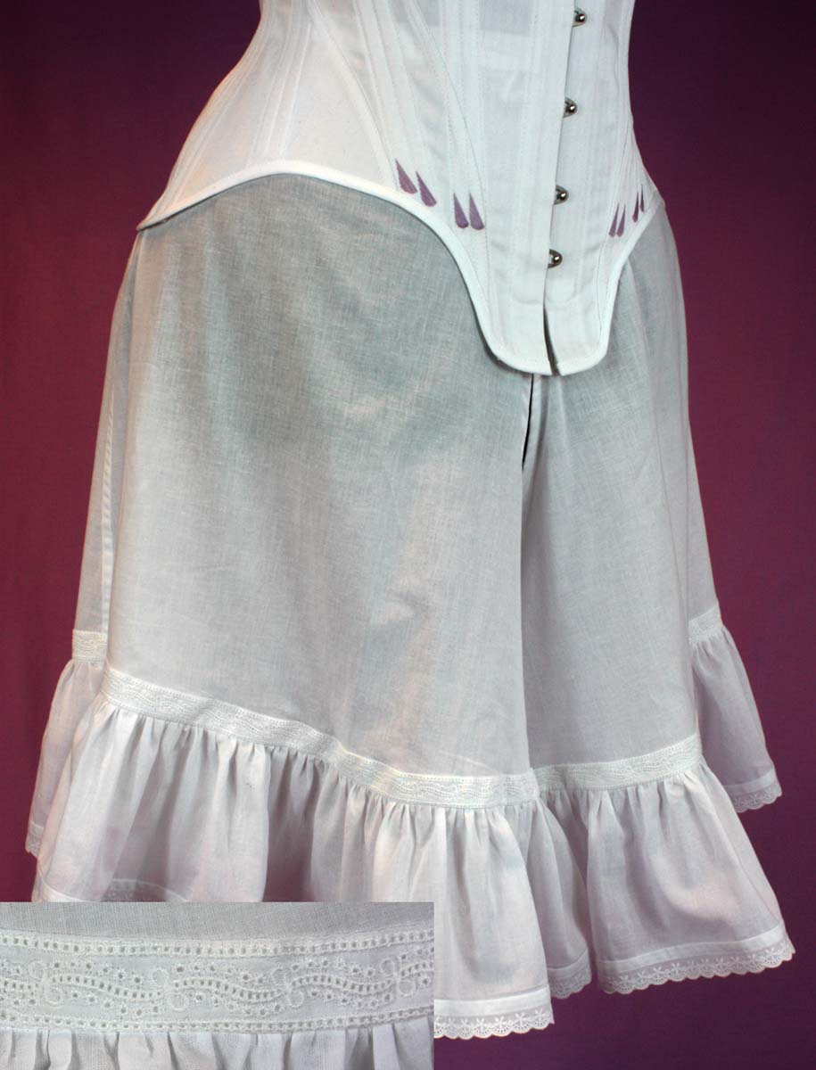 0220 Edwardian Ladies Vests 1890 Sewing Pattern Size US 8-30 (EU