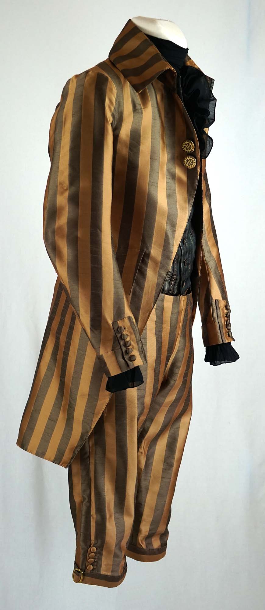 #0619 Georgian Mens Coat about 1790 Sewing Pattern Size US 34-56 (EU 44-66) Printed Pattern