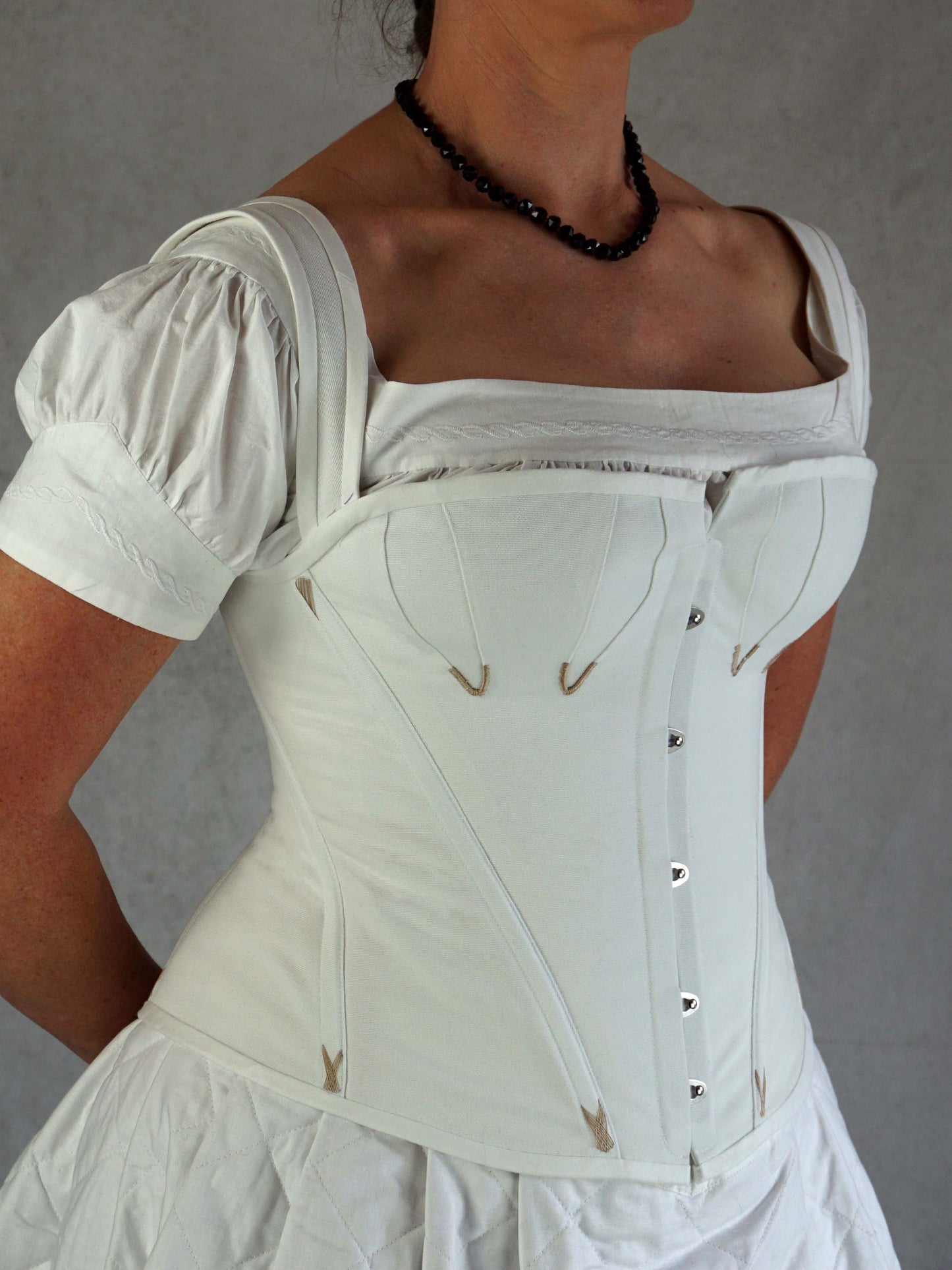 Edwardian swimming corset/ buckled belt pattern Sizes UK8-30/ US4