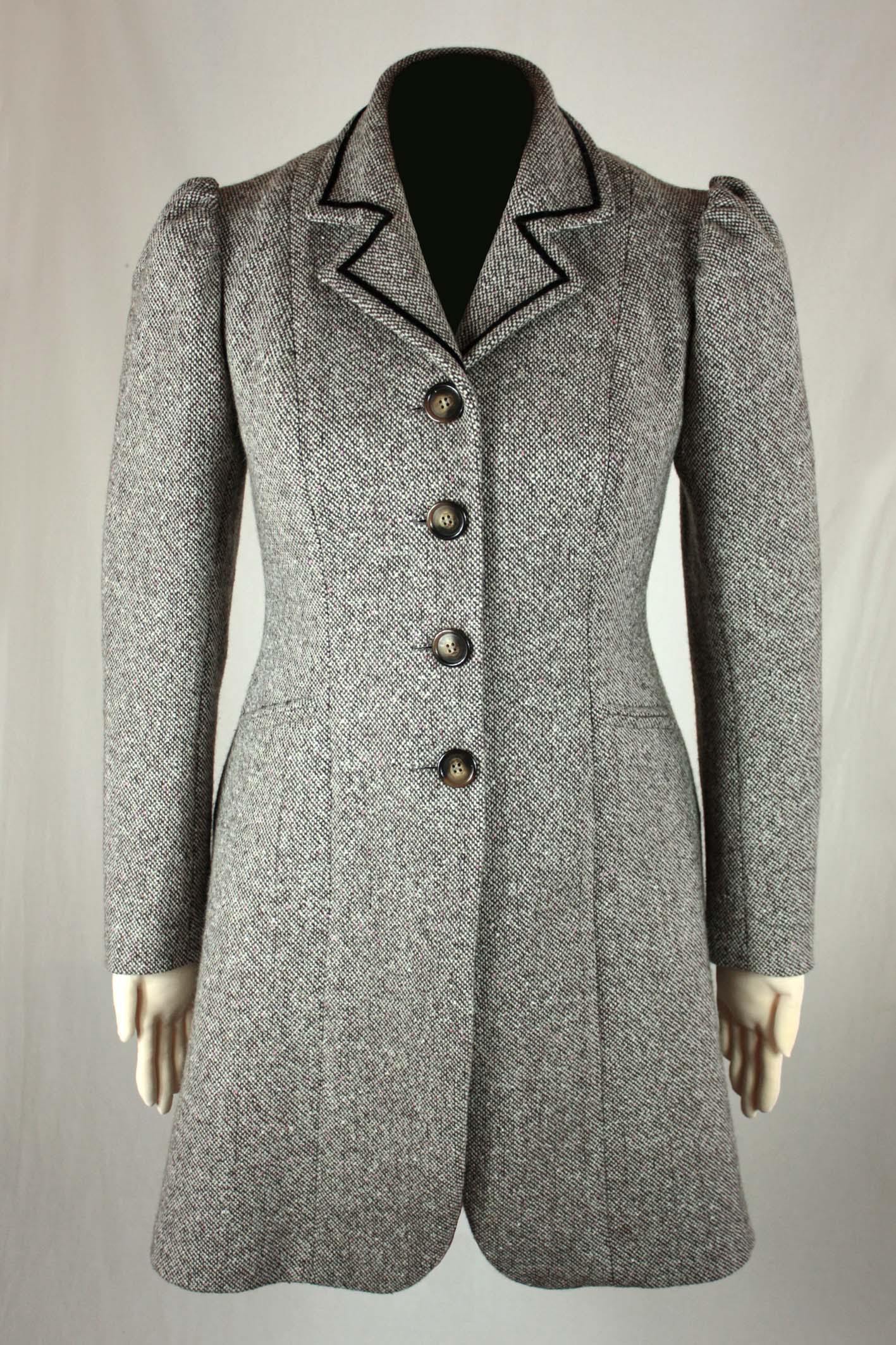 Fashion edwardian style coat