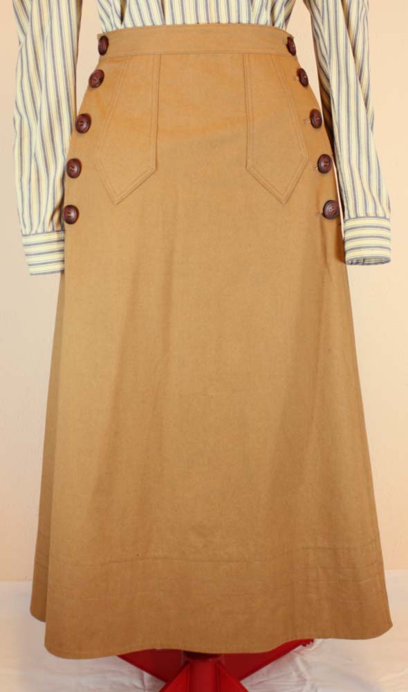 #0714 Edwardian Bicycle skirt about 1900 Sewing Pattern Size US 8-30 (EU 34-56) Printed Pattern