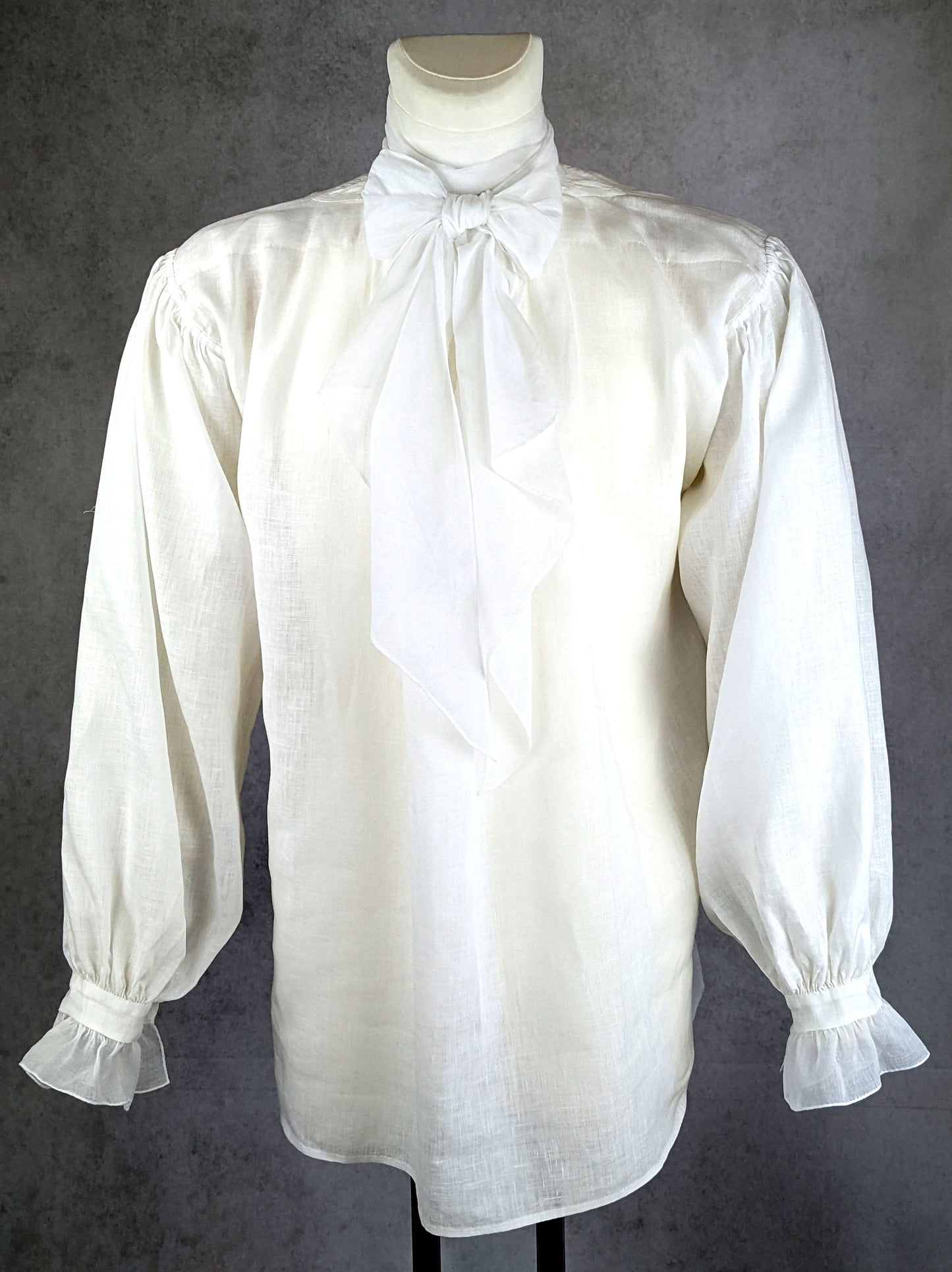 #0521 Georgian Empire Regency Mens Shirt Sewing Pattern Size US 34-56 (EU 44-66) PDF Download