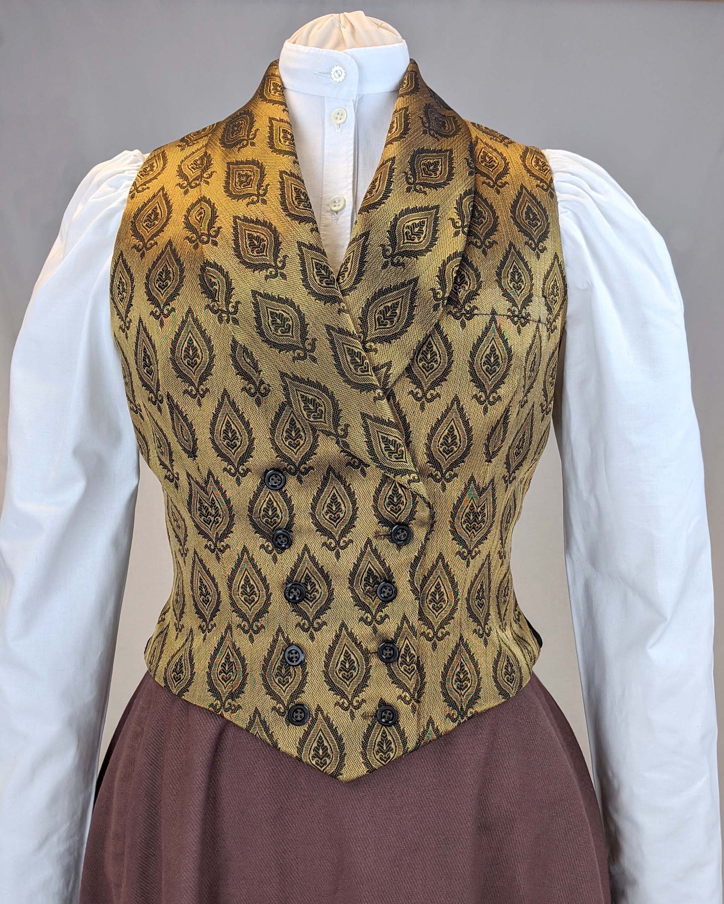 #0220 Edwardian Ladies Vests 1890 Sewing Pattern Size US 8-30 (EU 34-56) Printed Pattern