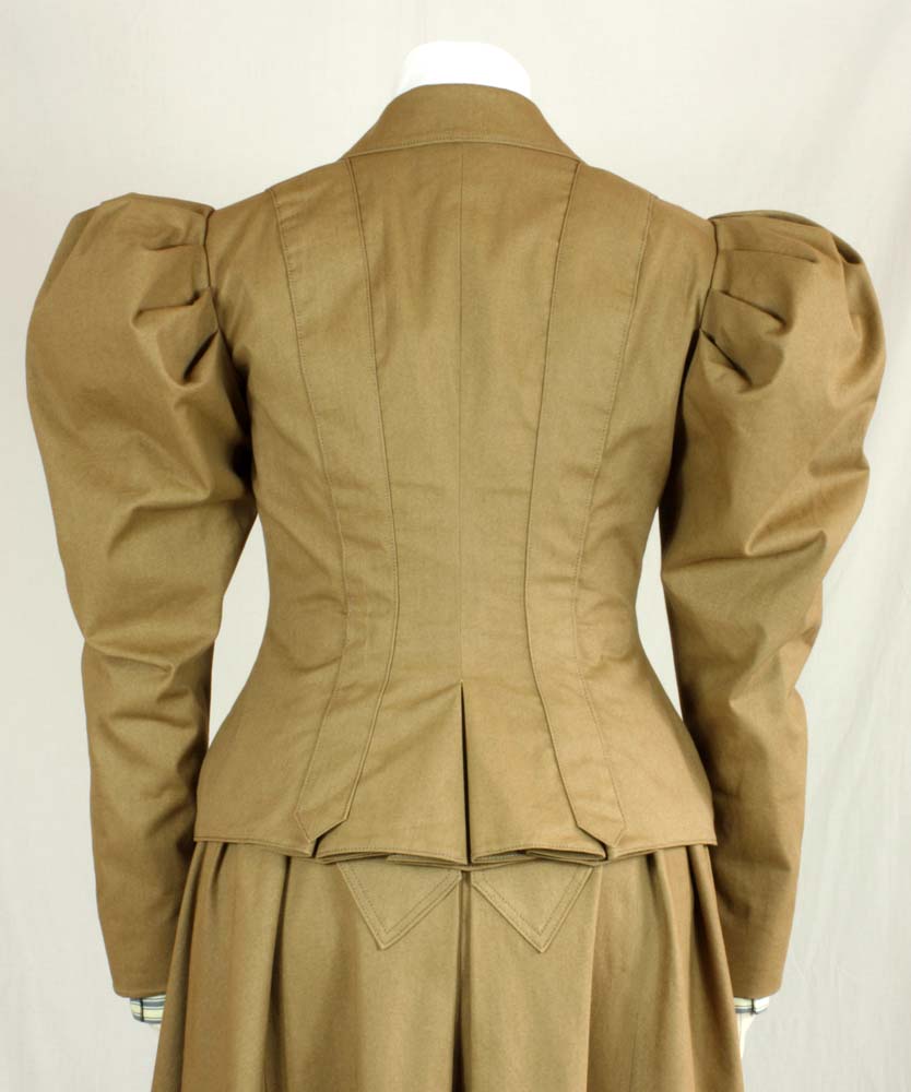 #0715 Edwardian Jacket 1895 Sewing Pattern Size US 8-30 (EU 34-56) PDF Download