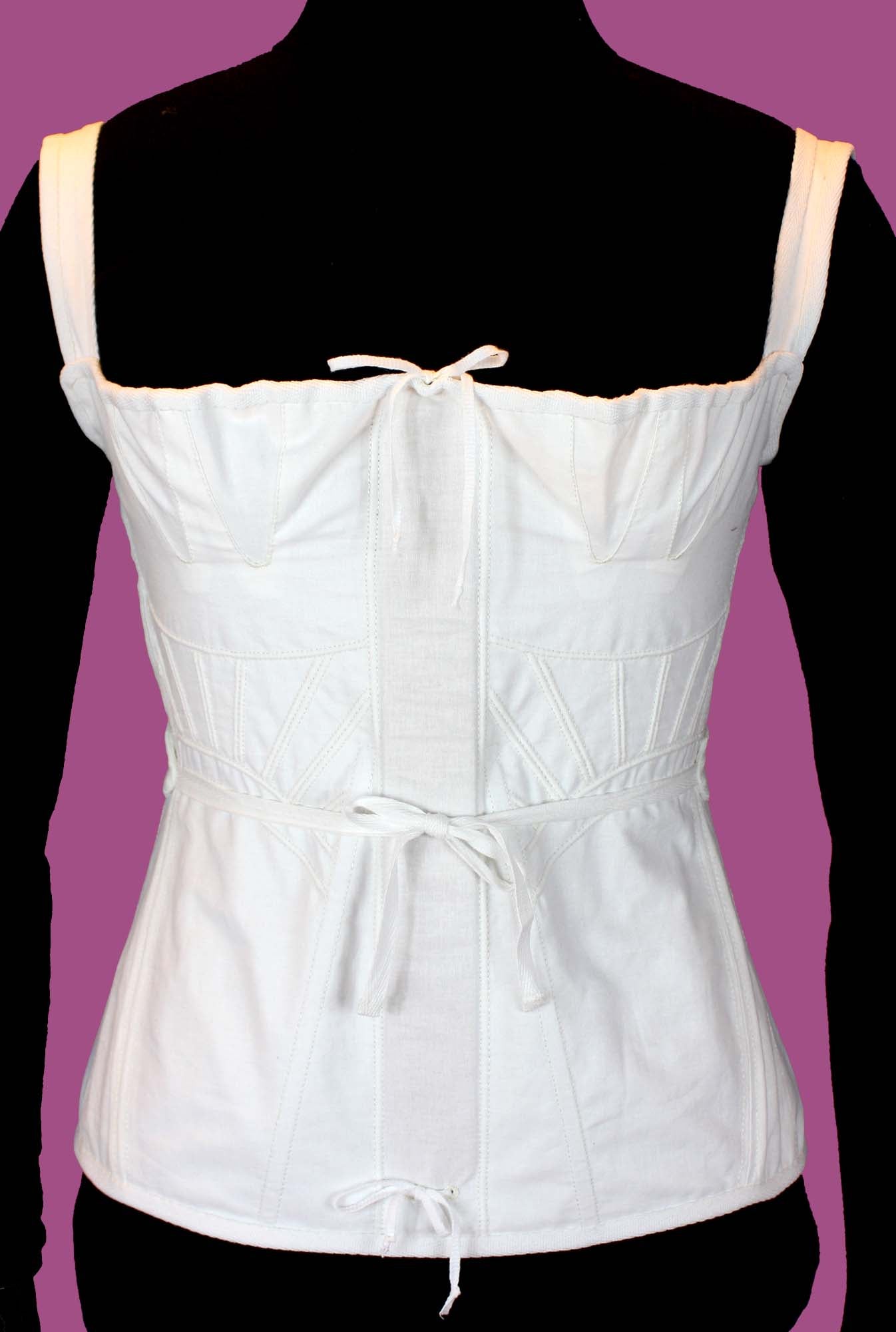 #0417 1830s Biedermeier Corset and Underwear Sewing Pattern Size US 8-30 (EU 34-56) paper pattern