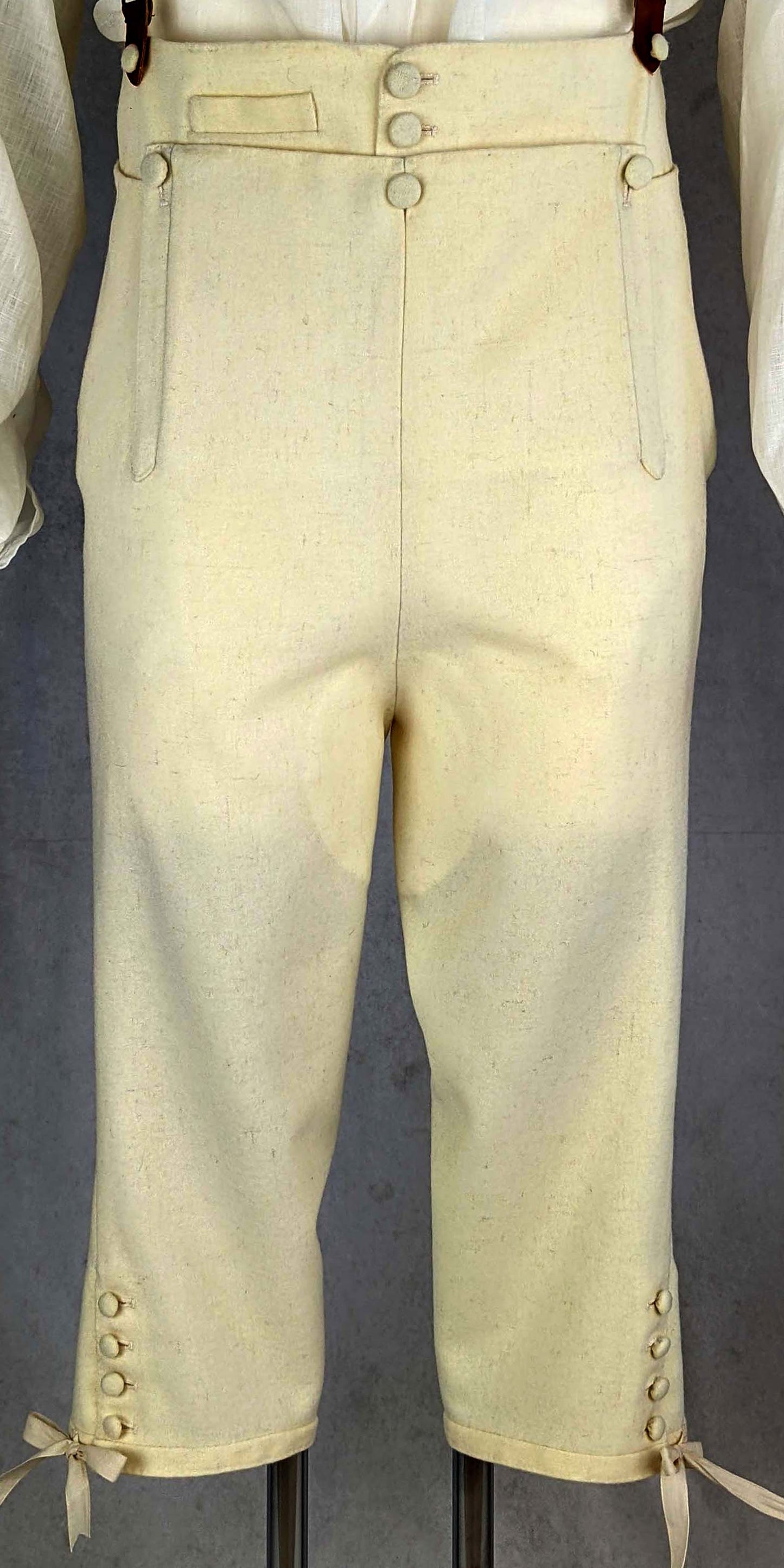 #0222 Empire Regency Mens Breeches around 1800 Sewing Pattern Size US 34-56 (EU 44-66) PDF Download