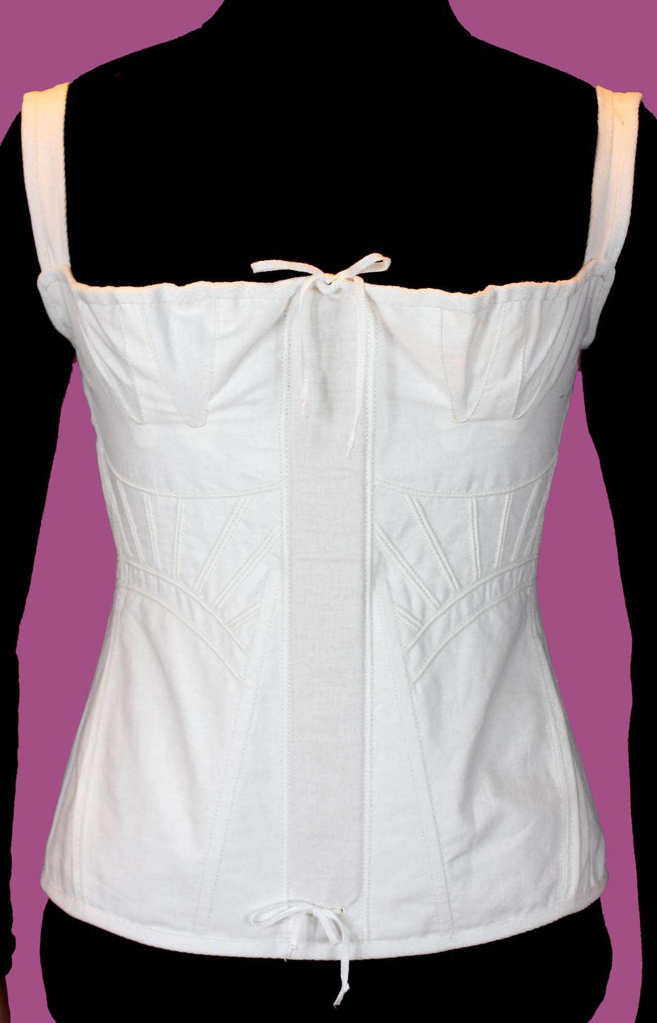 #0417 1830s Biedermeier Corset and Underwear Sewing Pattern Size US 8-30 (EU 34-56) paper pattern
